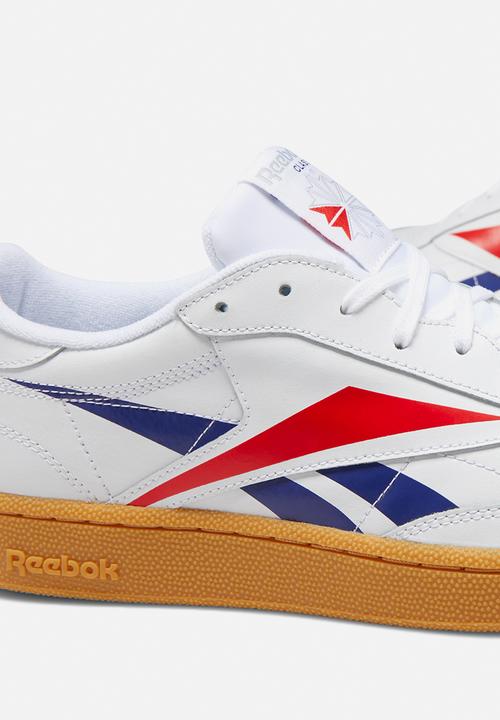 Reebok - Club C 85 mu - white/scarlet