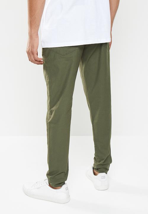 S.P.C.C - Redmond engineered leg woven bottoms - khaki 