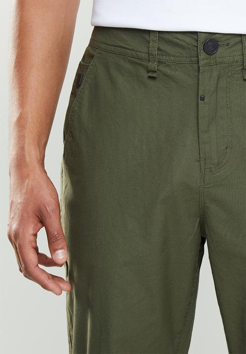 S.P.C.C - Redmond engineered leg woven bottoms - khaki 