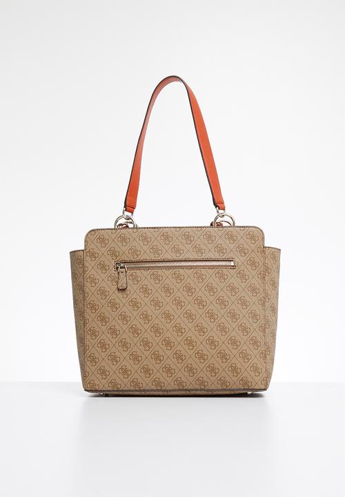GUESS - Valy status carryall - rust & brown