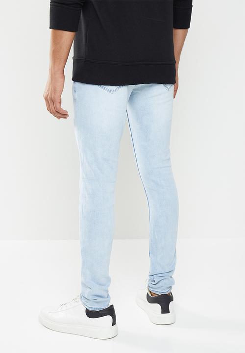 S.P.C.C - Ice blue super skinny jeans - light blue 