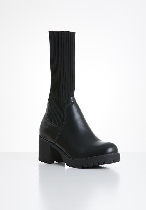 Footwork - Melina sock boot - black