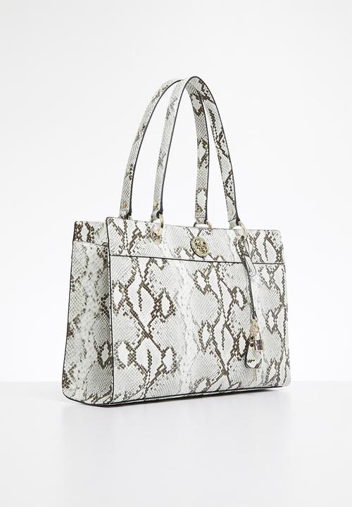 GUESS - Isla elite carryall - neutral & brown