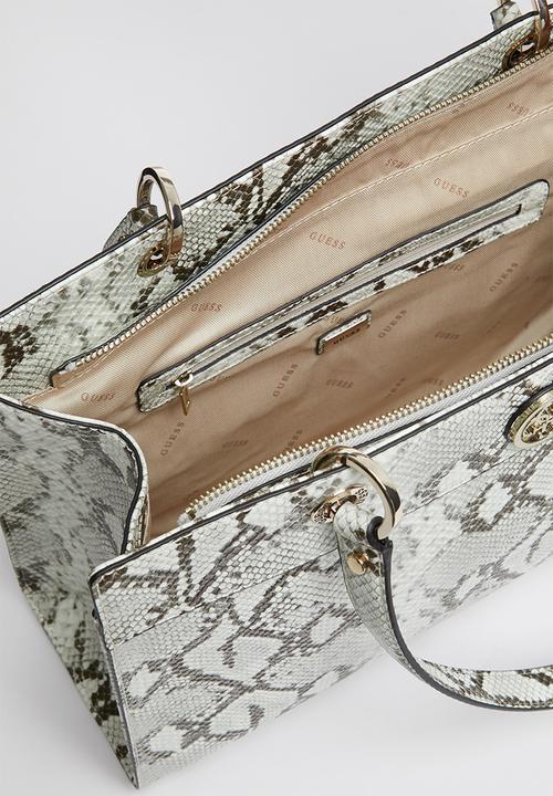 GUESS - Isla elite carryall - neutral & brown