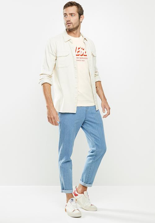 Diesel  - T-diegos-a5 T-shirt - off white
