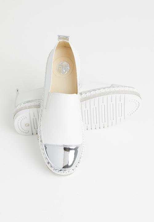 Footwork - Farrah espadrille - white
