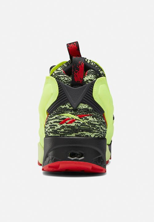 Reebok - Instapump Fury OG - night black/yellow flare/vector red