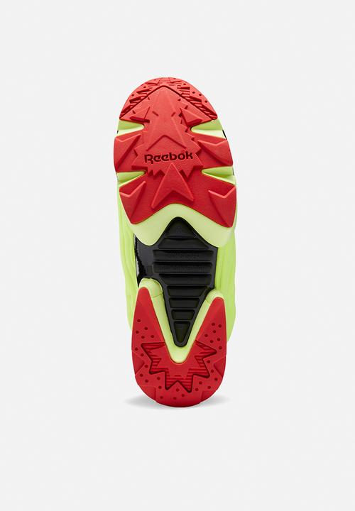 Reebok - Instapump Fury OG - night black/yellow flare/vector red
