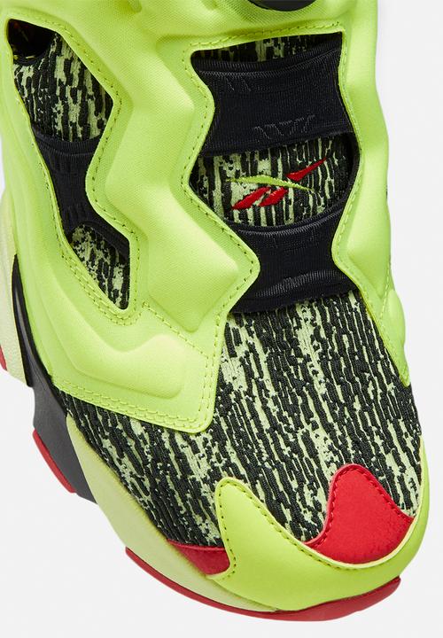 Reebok - Instapump Fury OG - night black/yellow flare/vector red