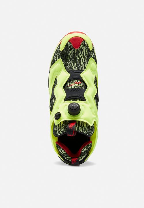 Reebok - Instapump Fury OG - night black/yellow flare/vector red