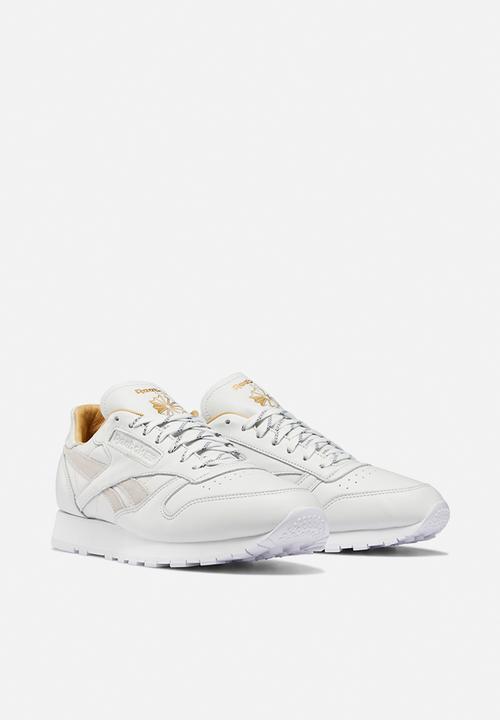 Reebok - Classic Leather - trace grey/goldmt/white