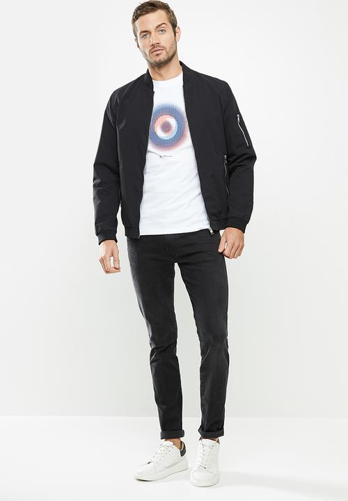 Ben Sherman - Holo target tee - white 