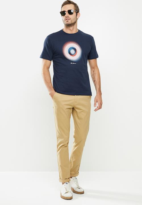 Ben Sherman - Holo target tee - navy