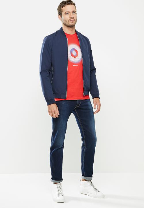 Ben Sherman - Holo target tee - red