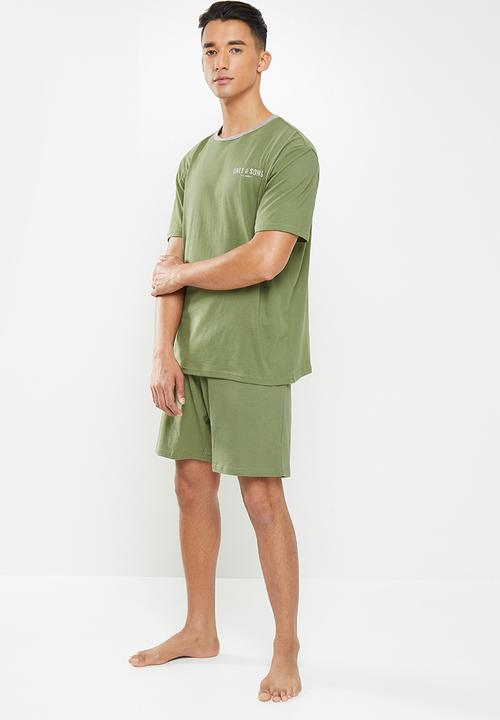 Only & Sons - Anton lounge set - olive