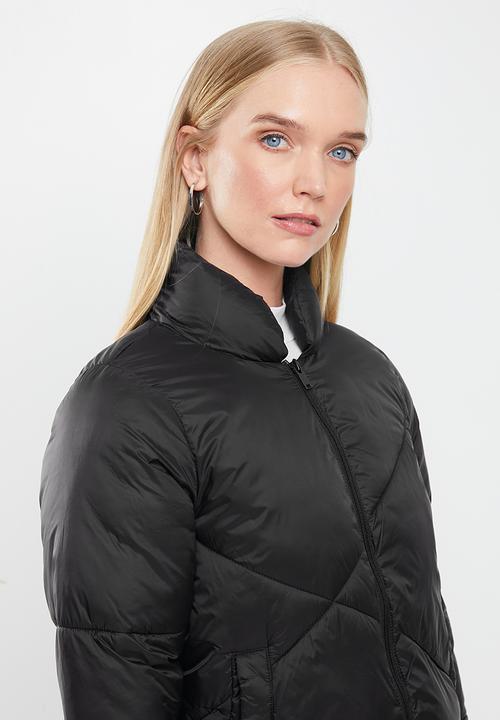 Jacqueline de Yong - Timber short padded jacket - black