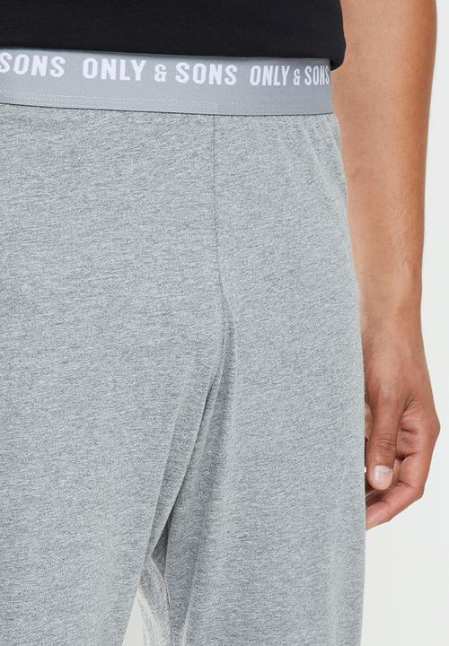 Only & Sons - Anton lounge pant - grey 