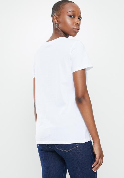 Levi’s® - The perfect tee 90's serif t3 + graphic - white