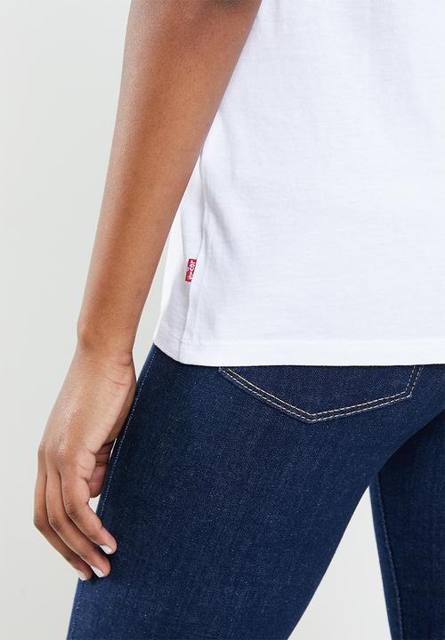 Levi’s® - The perfect tee 90's serif t3 + graphic - white