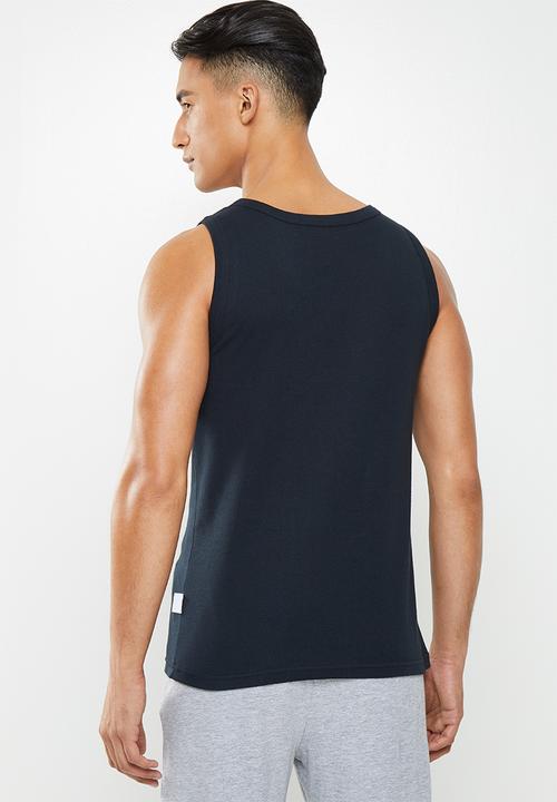 Jockey - 1 Pack jockey classic rib vest - black