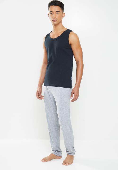 Jockey - 1 Pack jockey classic rib vest - black