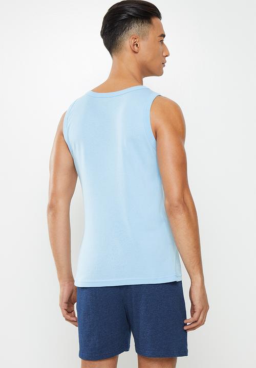 Jockey - 1 Pack jockey classic rib vest - blue