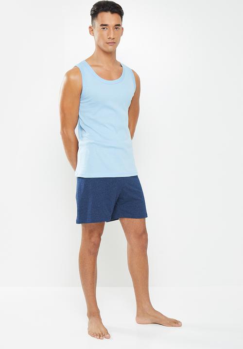 Jockey - 1 Pack jockey classic rib vest - blue
