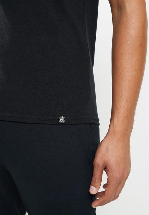 Jockey - Modal 1 pack plain cotton stretch vest - black