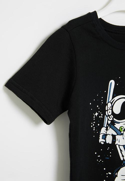 Pop Candy - Younger boys styled tee - black