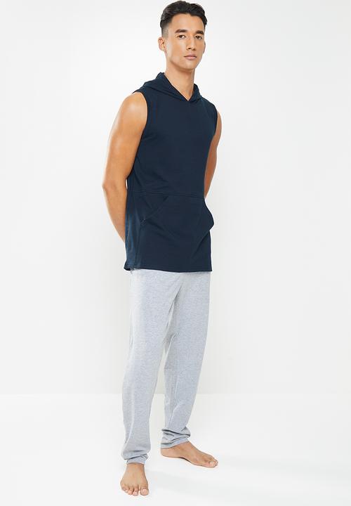 Jockey - Jockey 1 pack plain hoodie - navy