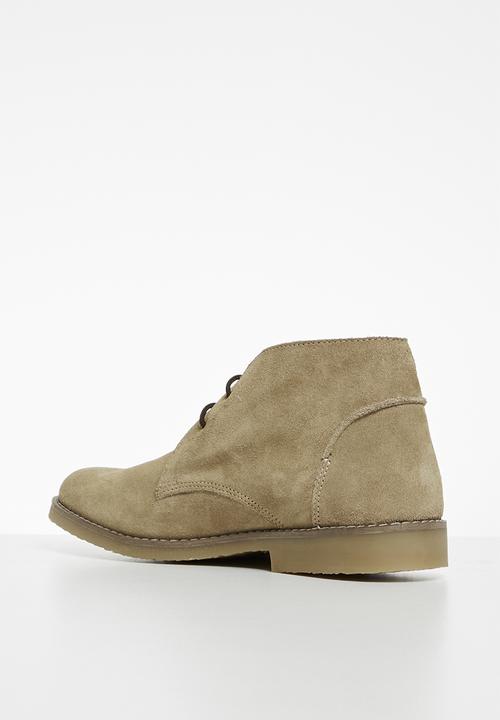 Superbalist - Stanley suede desert boot - beige 