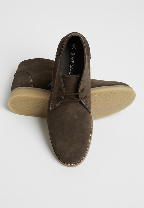 Superbalist - Stanley suede desert boot - brown