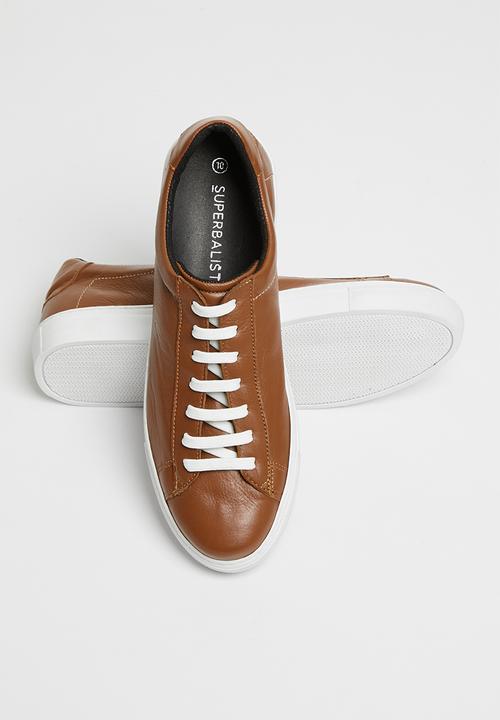 Superbalist - Jurgen leather sneaker - tan