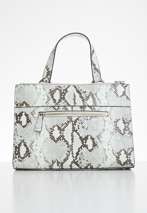 GUESS - Isla status satchel - white 