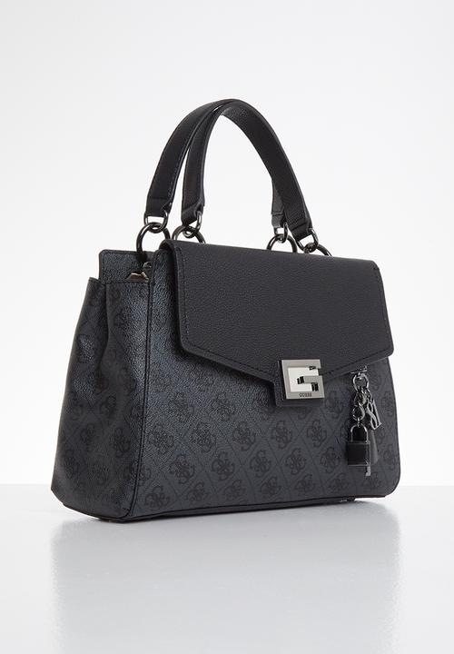 GUESS - Valy girlfriend satchel - charcoal 