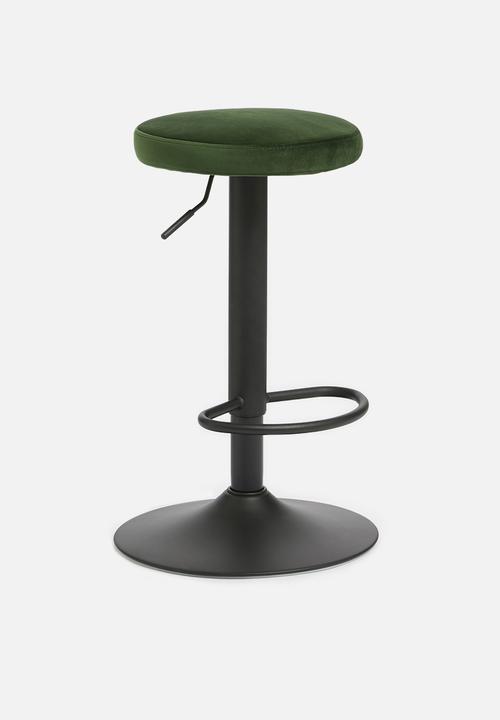 Sixth Floor - Finch barstool - forest green