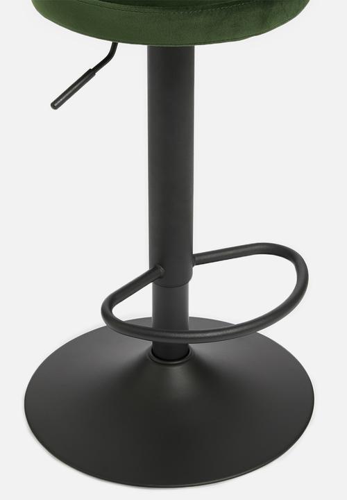 Sixth Floor - Finch barstool - forest green