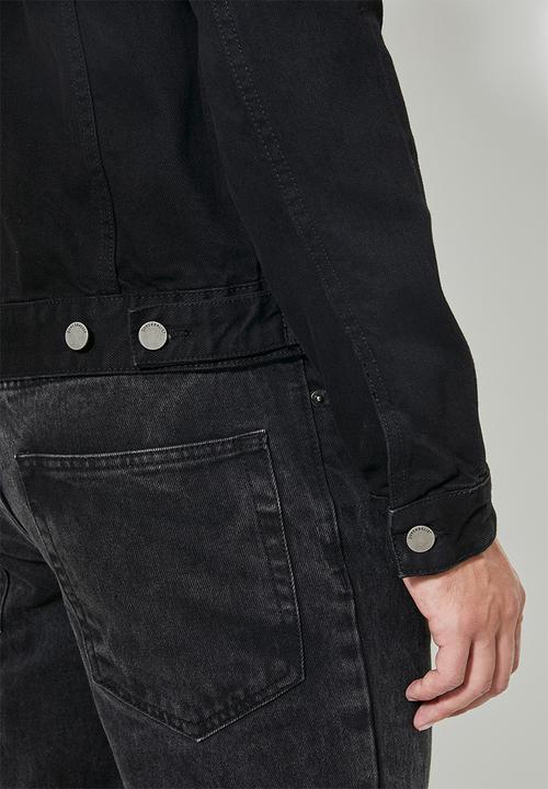 Superbalist - San fran demin trucker - black