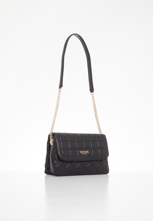 GUESS - Kamina flap bag - black