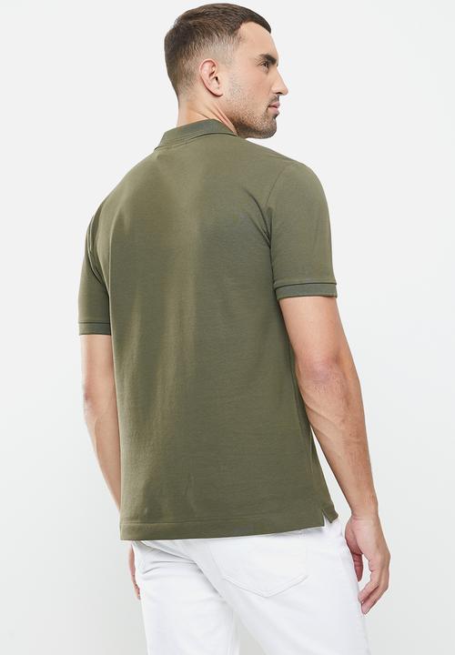 G-STAR - Dunda slim short sleeve polo - combat green