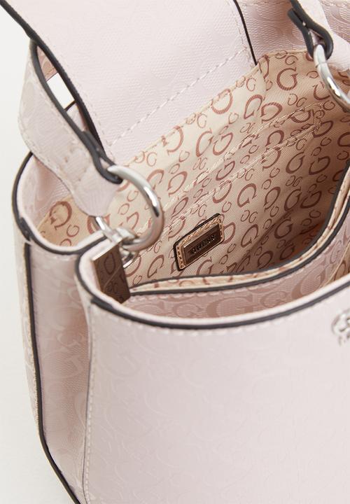 GUESS - Karlan mini bucket crossbody - pink