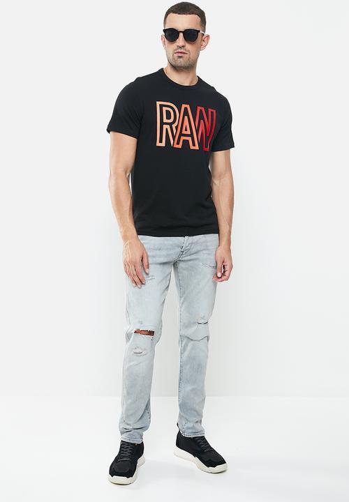 G-STAR - Raw r s\s tee - dk black