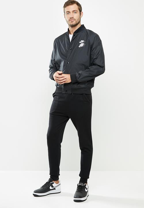 Nike - Nsw wvn jkt wtour - black & white