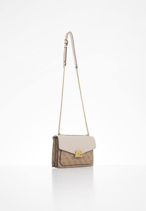 GUESS - Valy convertible xbody flap - brown