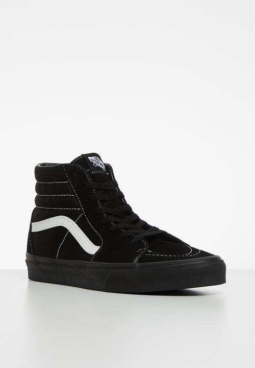 Vans - UA sk8-hi - (suede/canvas) black & true white