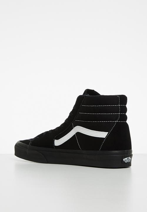 Vans - UA sk8-hi - (suede/canvas) black & true white