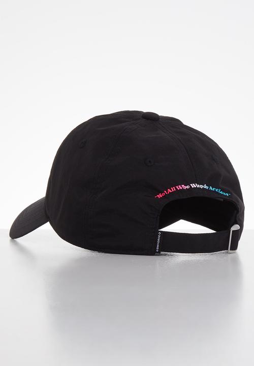 Converse - Graphic baseball cap hps -  black