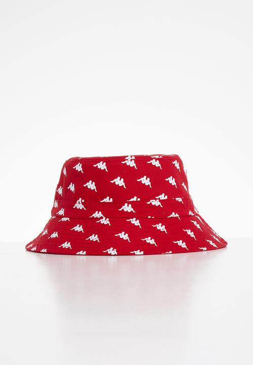 KAPPA - Bradley bucket - red & white 