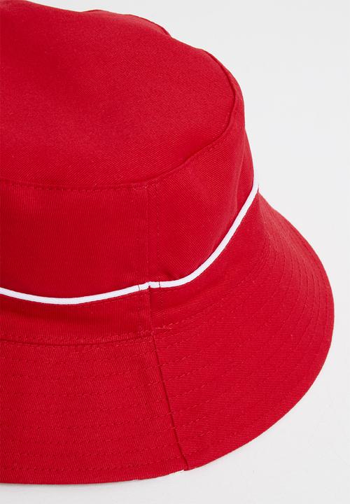 KAPPA - Bradley bucket - red & white 