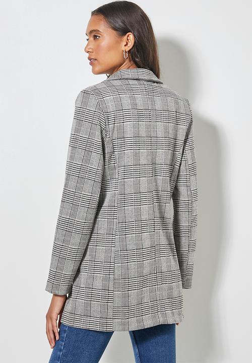 Superbalist - Blazer - black & white 